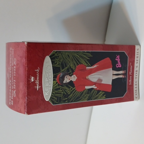 NIB L@@K! Hallmark Keepsake Ornament Barbie Silken Flame Collector's Series WOW! - Picture 12 of 13